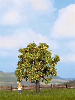 21560 Яблоня с плодами деревья 7,5см - фото 13457