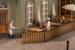 151704 Официанты и посетители ресторана - фото 16985