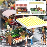 1071 Овощной рынок 2 (без фигурок)